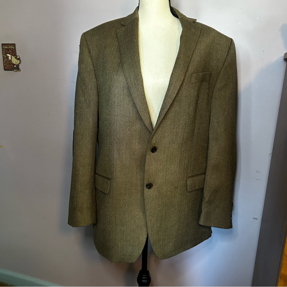 Lauren Ralph Lauren Men’s Wool Herringbone Blazer 43R